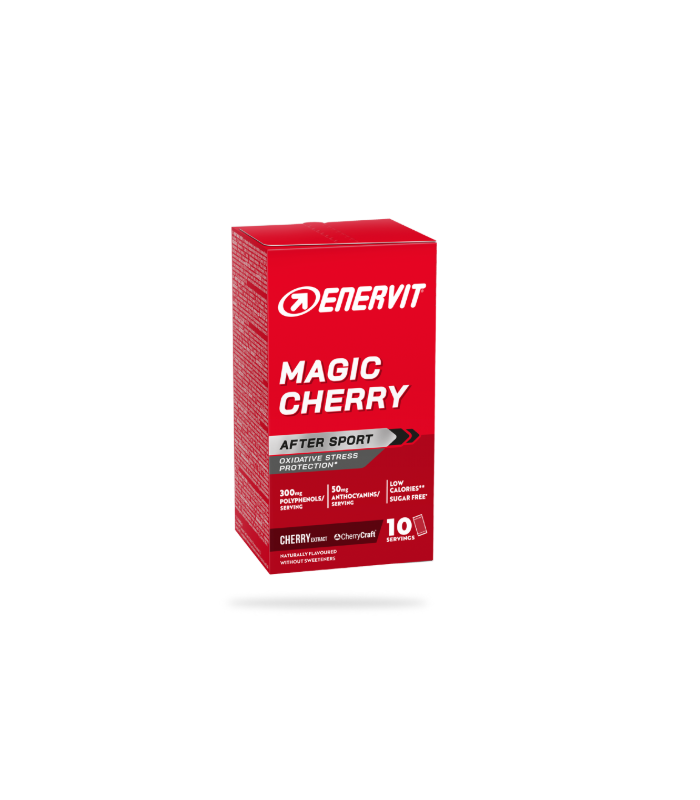 ENERVIT Magic Cherry I SCEGLI TRA BUSTINA MONODOSE O ASTUCCIO COMPLETOI POST WORK OUT