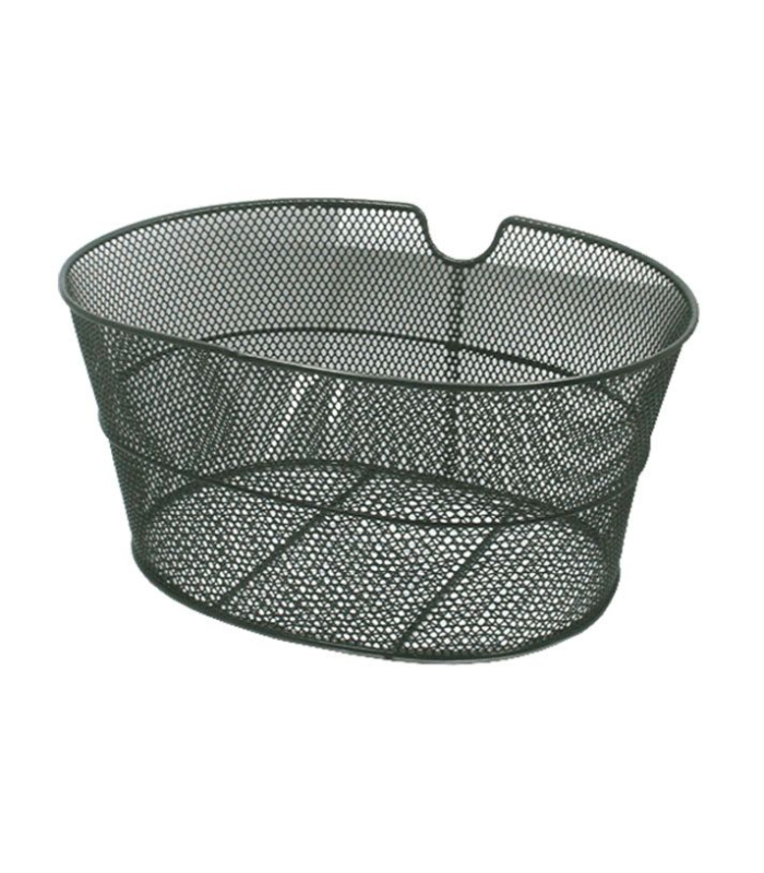 RMS Cestino ovale in ferro nero