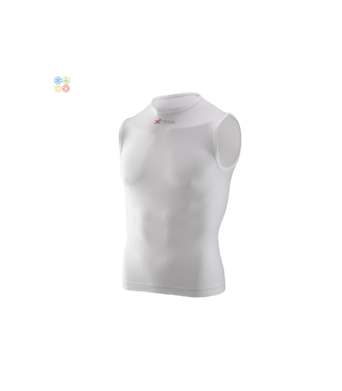 CANOTTA INTIMA AIR TECH XTECH SPORT DESIGN - SMANICATO  INTIMO ALL SEASON - SCEGLI COLORAZIONE