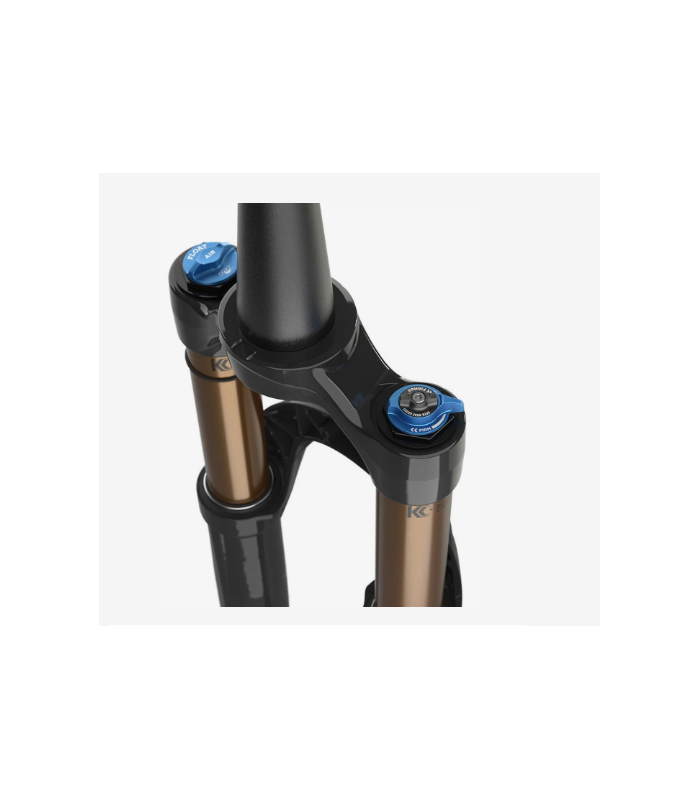 FOX RACING SHOX 2023 Forcella 34 FLOAT SC 29" FACTORY 100mm FIT4 - Comando a distanza 15x110mm Conico - Nero / arancione