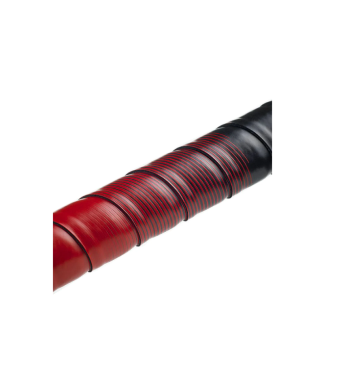 NASTRO MANUBRIO  VENTO MICROTEX TACKY  BICOLORE NERO/ROSSO - FIZIK (2mm)