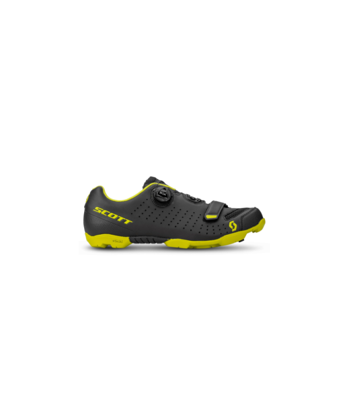 SCOTT SCARPE MTB COMP BOA I matt black /sulphur yellow