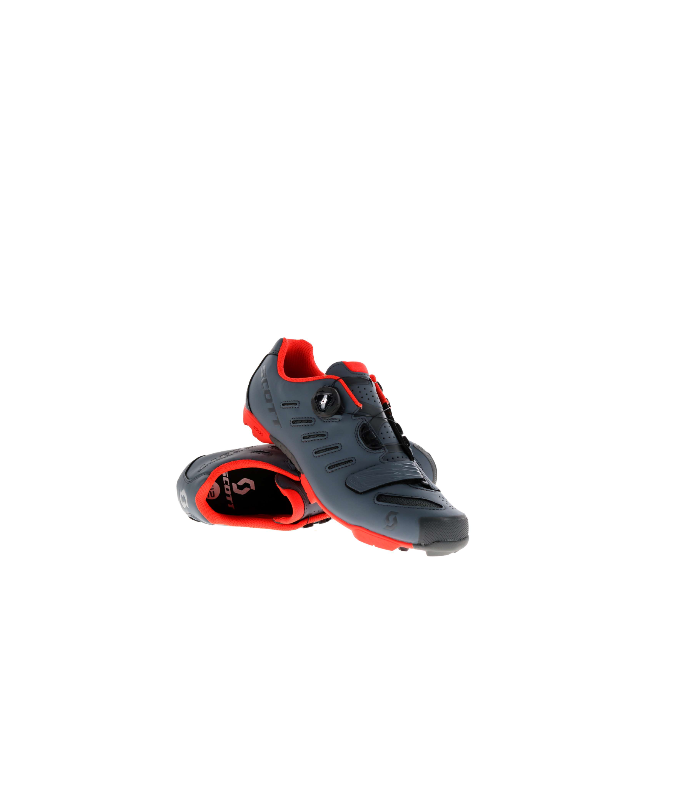 SCOTT SCARPE MTB TEAM BOA - cool grey/ neon orange