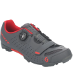 SCOTT SCARPE MTB COMP BOA I MATT DARK - GREY/RED