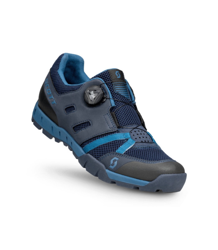 SCOTT SCARPE Sport Crus-r BOA - DARK BLUE / LIGHT BLUE