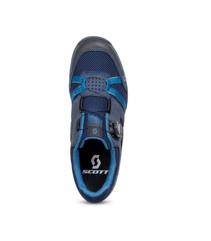 SCOTT SCARPE Sport Crus-r BOA - DARK BLUE / LIGHT BLUE