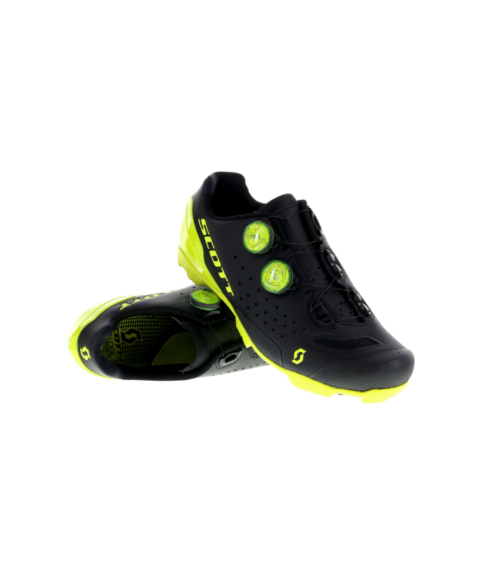 SCOTT SCARPE MTB  RC - matt black/SULPHUR YELLOW