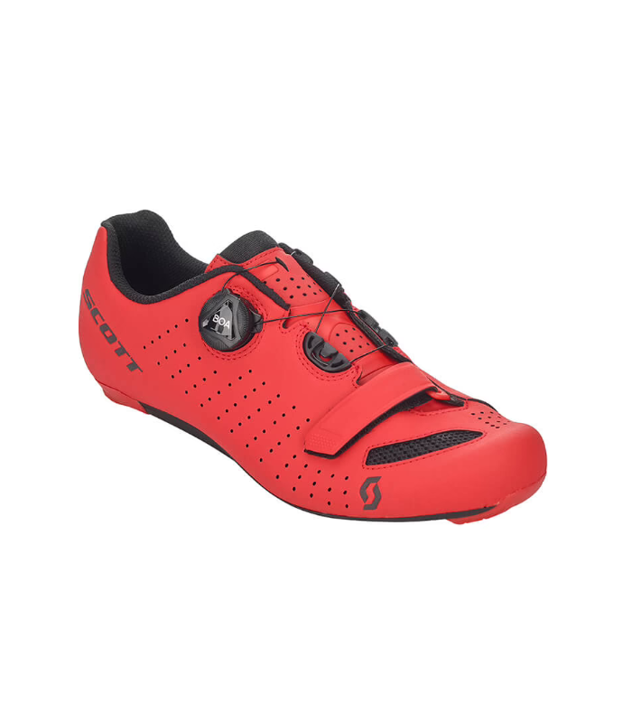 SCOTT SCARPE ROAD COMP BOA MATT RED BLACK