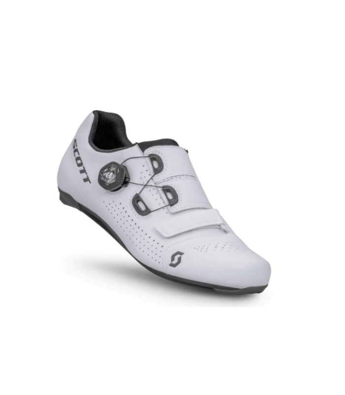 SCOTT SCARPE ROAD TEAM BOA  - WHITE BLACK - BIANCO