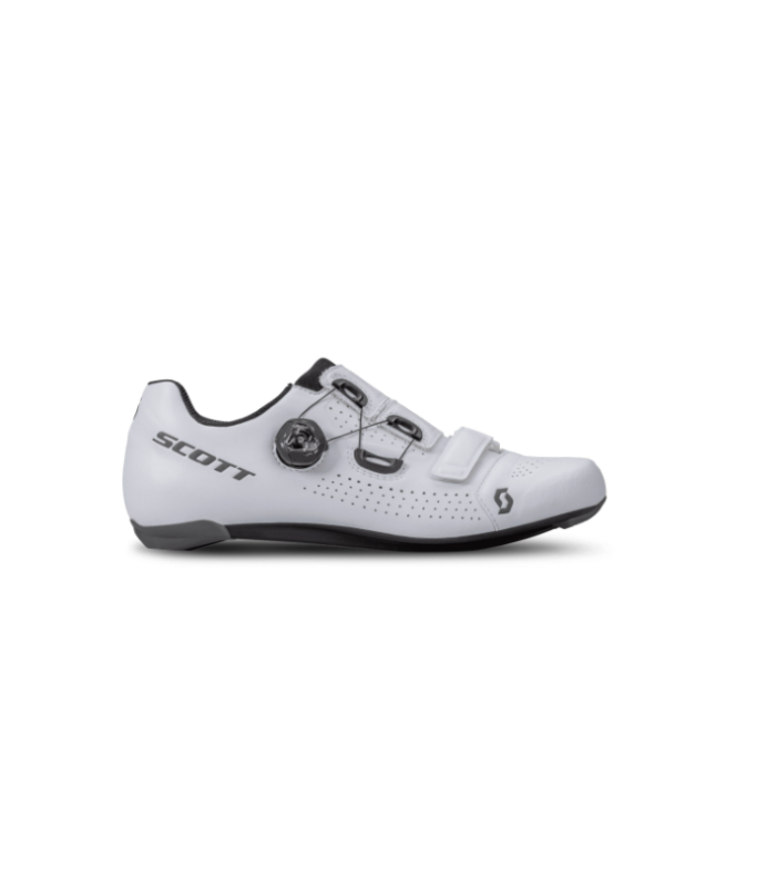 SCOTT SCARPE ROAD TEAM BOA  - WHITE BLACK - BIANCO