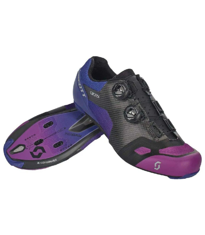 SCOTT SCARPE ROAD RC SL SUPERSONIC - EDT - BLACK / DRIFT PURPLE - VIOLA