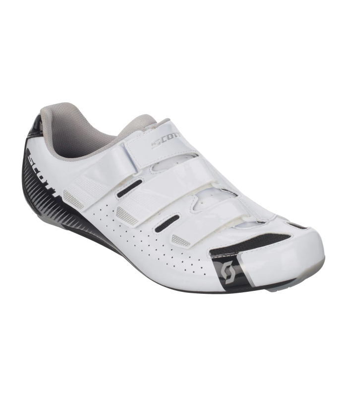 SCOTT SCARPE ROAD COMP  - GLOSS WHITE / GLOSS  BLACK - BIANCO