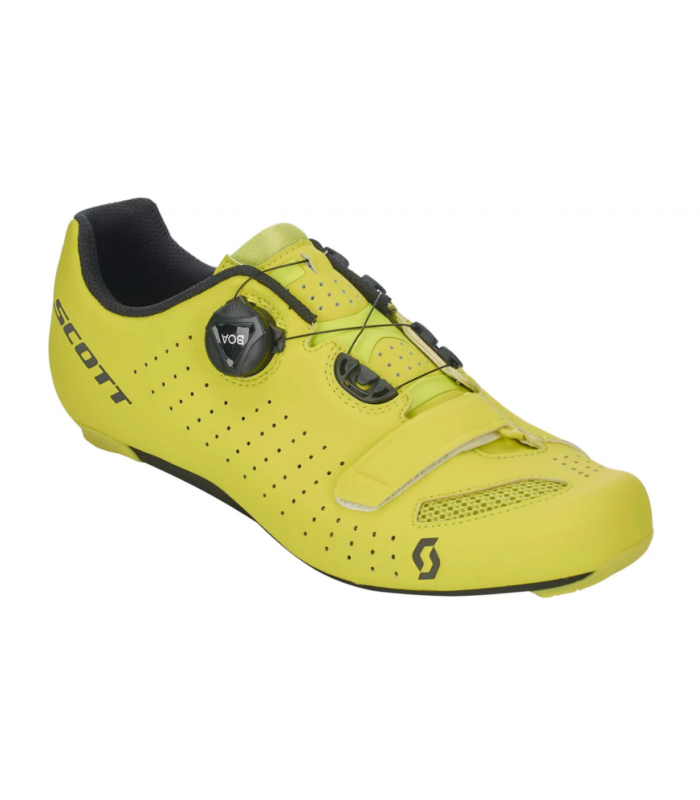 SCOTT SCARPE ROAD COMP BOA -  MATT SULPHUR YELLOW BLACK - GIALLO NERO