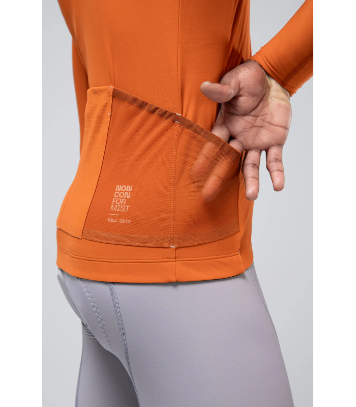 GOBIK MAGLIA MANICA LUNGA UOMO INVERNALE  - Pacer Solid 2.0 - SCEGLI