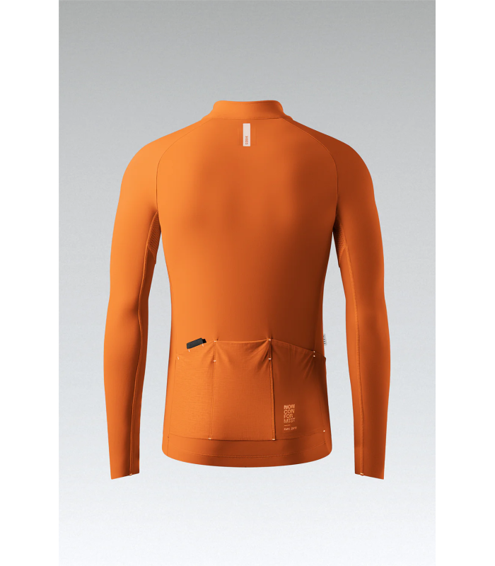 GOBIK MAGLIA MANICA LUNGA UOMO INVERNALE  - Pacer Solid 2.0 - SCEGLI