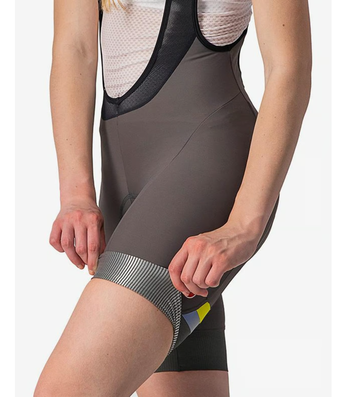 Castelli Salopette Ciclismo Corto Donna  - ESTIVO CORTO - FANGO - PRIMA BIBSHORT