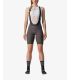 Castelli Salopette Ciclismo Corto Donna  - ESTIVO CORTO - FANGO - PRIMA BIBSHORT