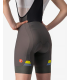 Castelli Salopette Ciclismo Corto Donna  - ESTIVO CORTO - FANGO - PRIMA BIBSHORT