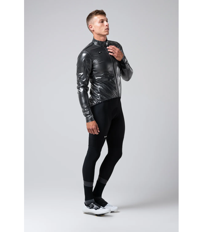GOBIK GIACCA UNISEX  Pluvia 2.0 True Black - MANTELLA ANTIPIOGGIA