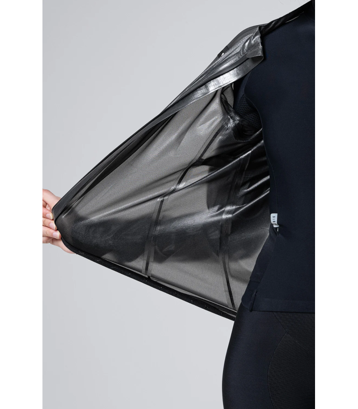 GOBIK GIACCA UNISEX  Pluvia 2.0 True Black - MANTELLA ANTIPIOGGIA