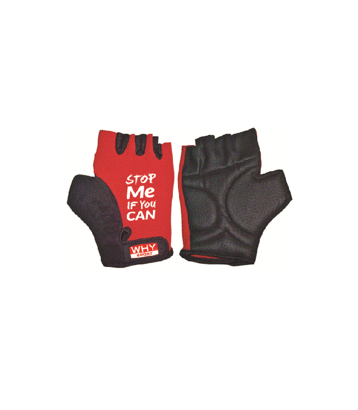 WHY SPORT GUANTI - ROSSO