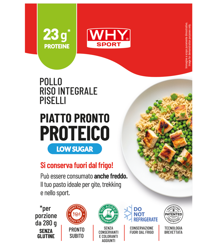 WHY SPORT PIATTO PRONTO PROTEICO 280 g