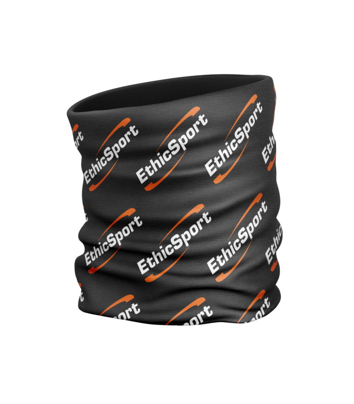ETHIC SPORT HEAD BAND NERO -  UNISEX - fascia scaldacollo multiuso