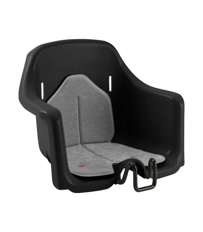 Seggiolino Anteriore SOLE Attacco al Piantone Imbottito - Nero -  Carico 15kg - MVTEK