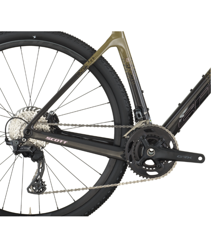 SCOTT BICI Addict Gravel 40 -  kaki green/carbon black - 2026