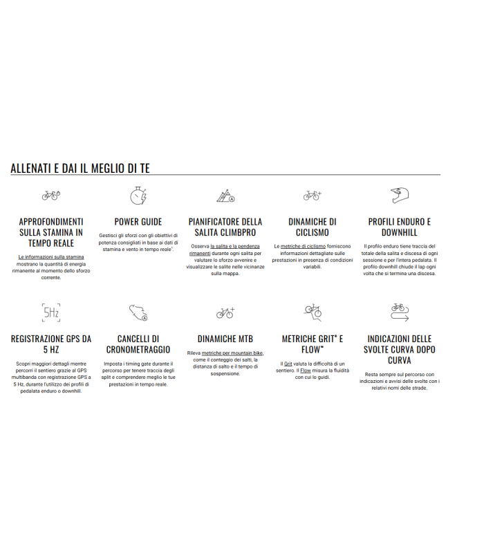 Edge 550 GARMIN - New - Ciclocomputer GPS KM - Solo dispositivo - scegli