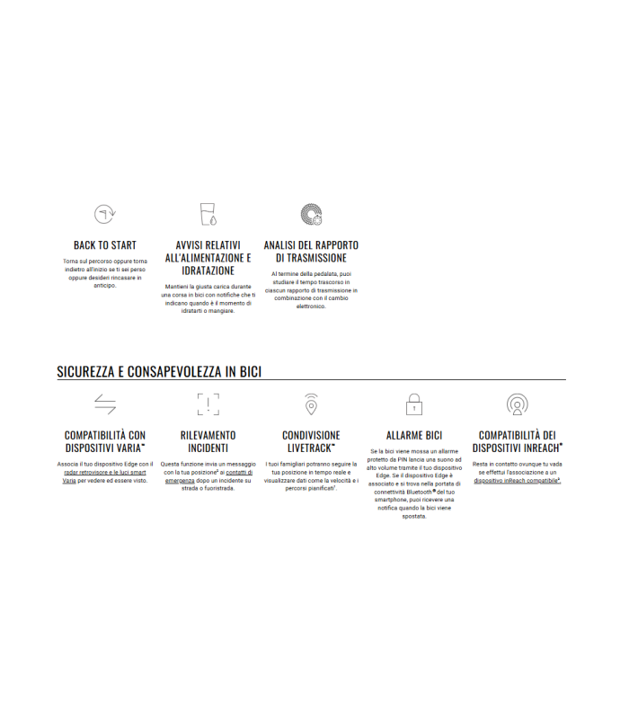 Edge 550 GARMIN - New - Ciclocomputer GPS KM - Solo dispositivo - scegli