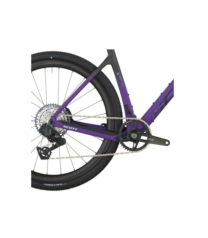 SCOTT BICI Addict Gravel 20 - carbon black/indigo purple - 2026