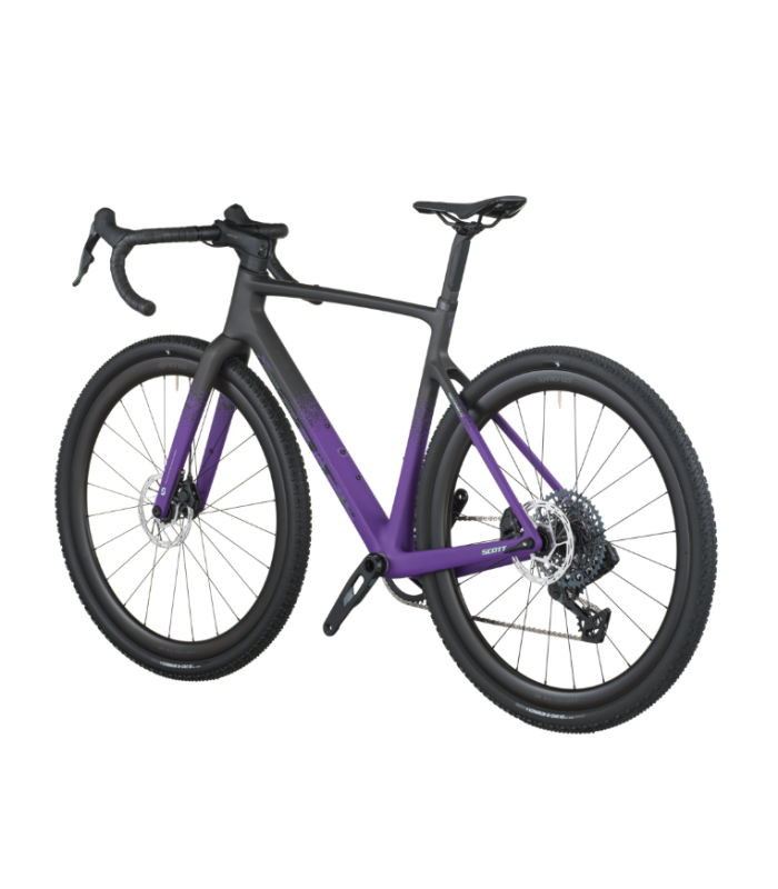 SCOTT BICI Addict Gravel 20 - carbon black/indigo purple - 2026