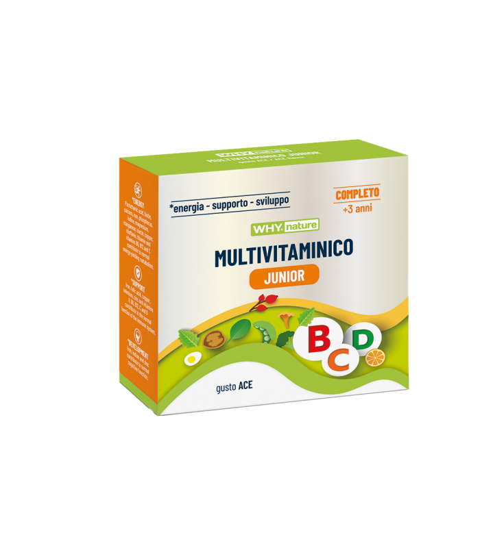 WHY NATURE  MULTIVITAMINICO JUNIOR GUSTO  ACE 10 bst