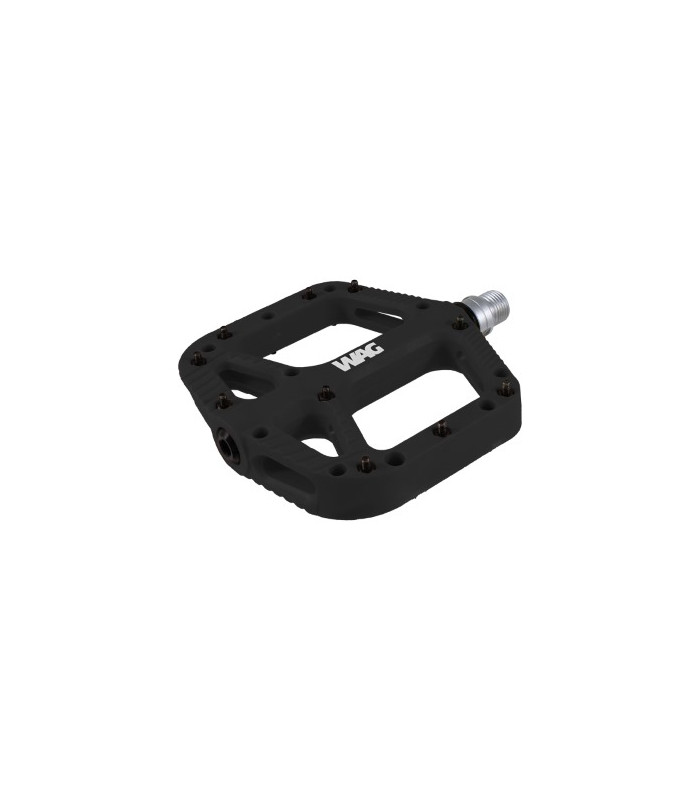 PEDALI FLAT RESINA NERI - WAG