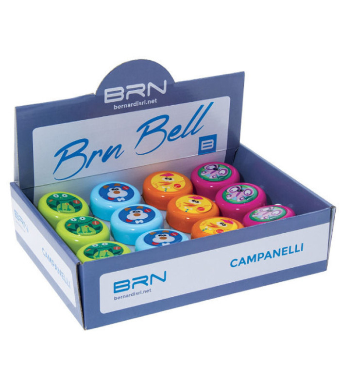 CAMPANELLO  BIMBO CARTOON ANIMALETTI - SCEGLI - BRN