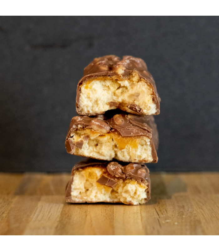 PRO ACTION Break Bar - Barretta Proteica 33% -  ARACHIDI E CARAMELLO - SENZA GLUTINE -  50 GR