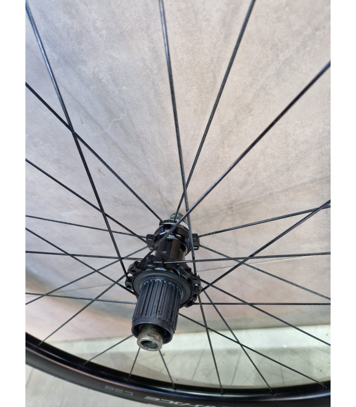 COPPIA RUOTE SHIMANO DURA-ACE C36 più compresi Copertoni Pirelli Pzero Race - USATO